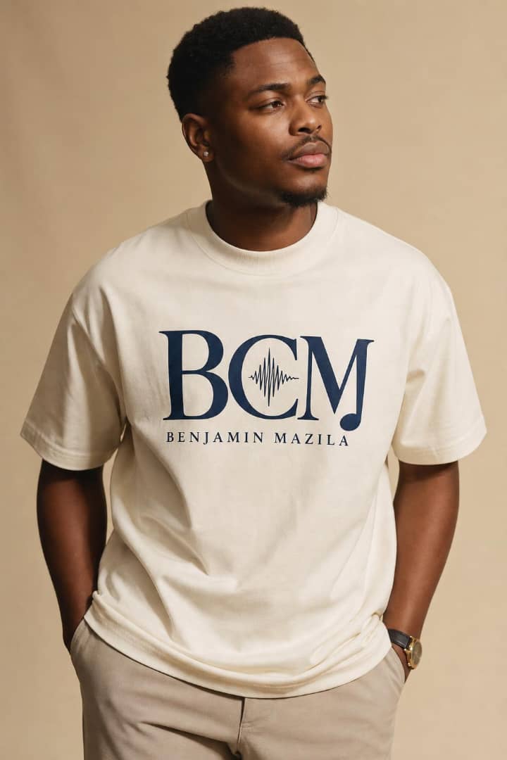 BCM Signature Tee — Cream